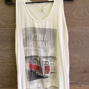 Ever Hottie Tank Top with Open Keyhole on Back - Kona, Hawaii